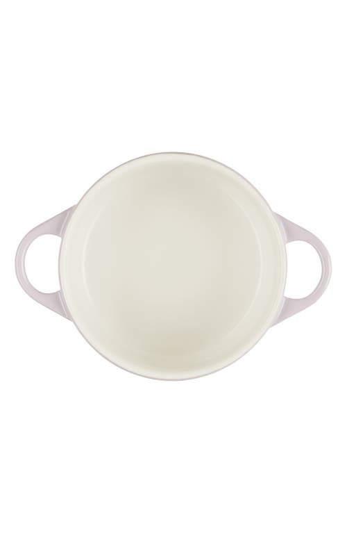 Le Creuset 24-ounce Mini Stoneware Cocotte In Shallot