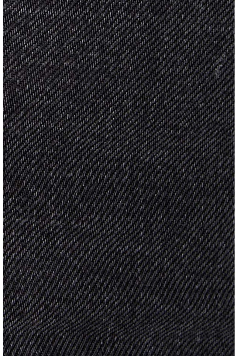 Wild West High Waist Straight Leg Ankle Jeans, Alternate, color, RINSED BLACK