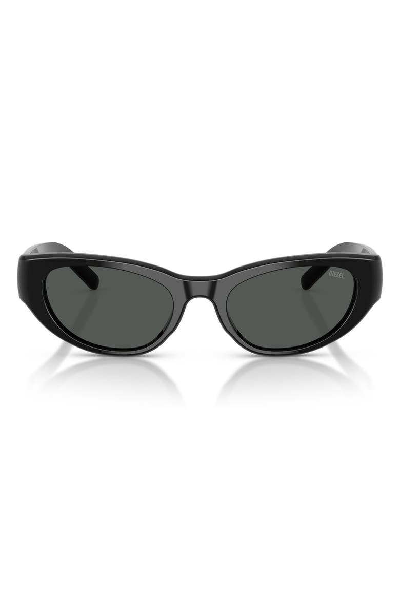 DIESEL<sup>®</sup> 52mm Cat Eye Sunglasses, Main, color, 