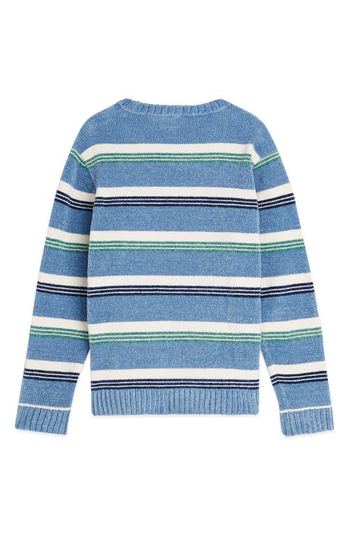 Scotch & Soda Kids' Crewneck Sweater In Blue