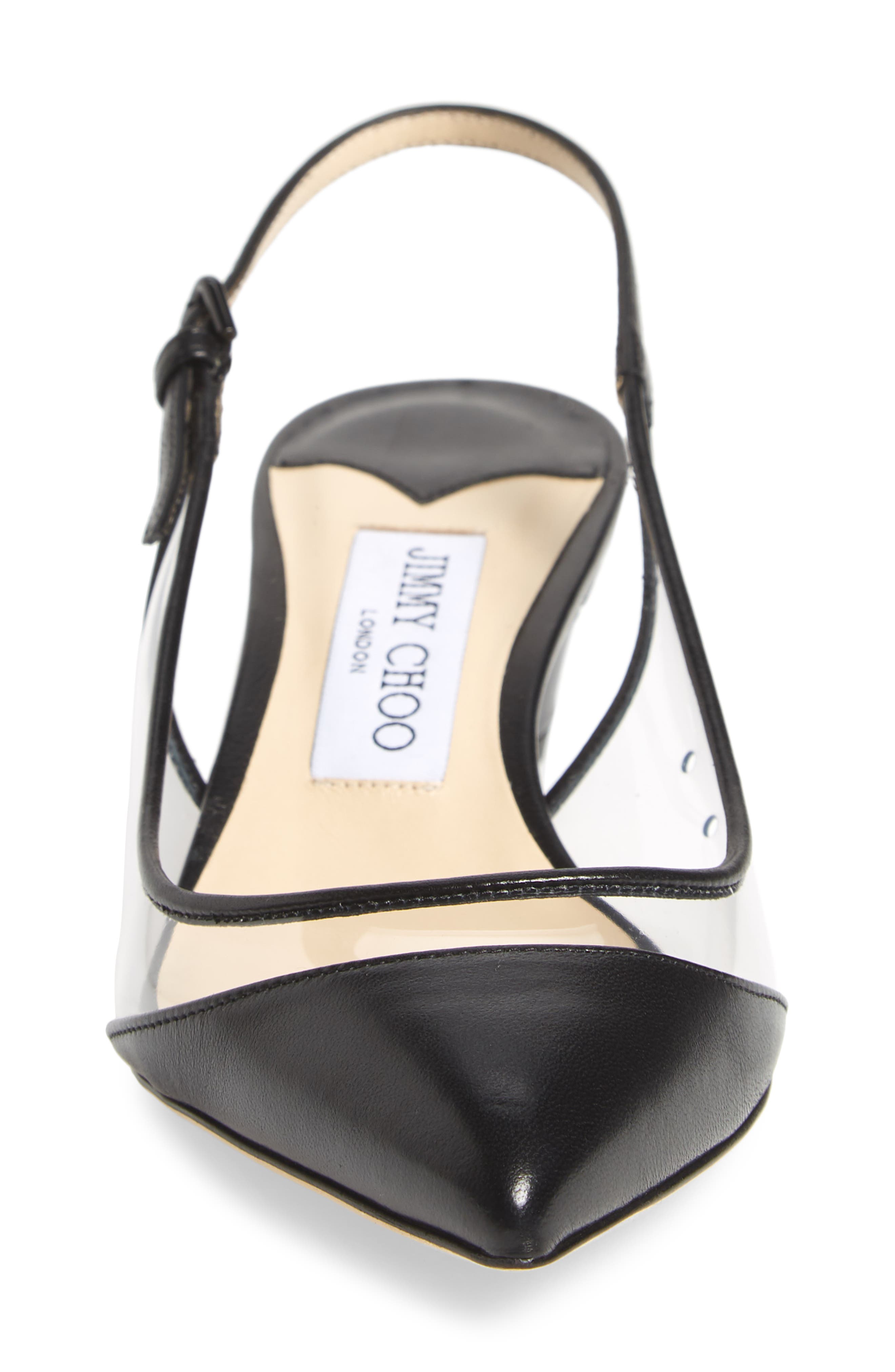 Jimmy Choo Gemma Pointy Toe Slingback Pump, Alternate, color, 