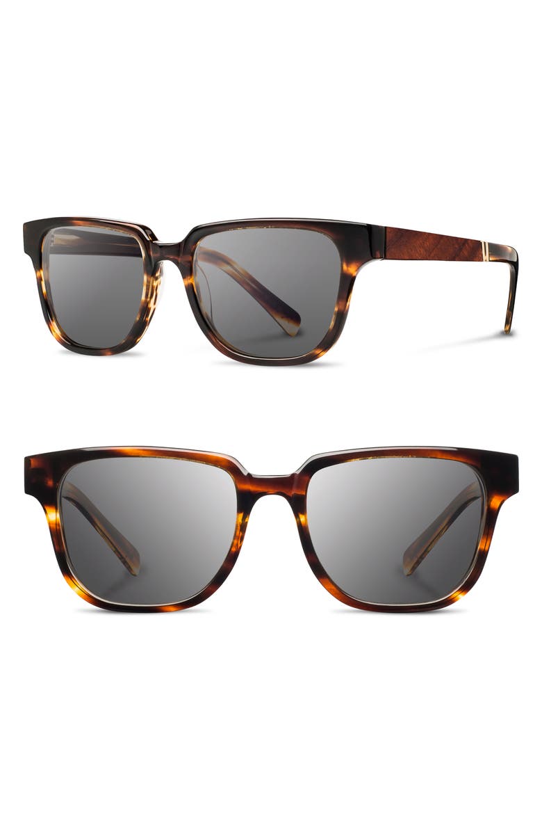 Shwood 'Prescott' 52mm Polarized Sunglasses, Main, color, 