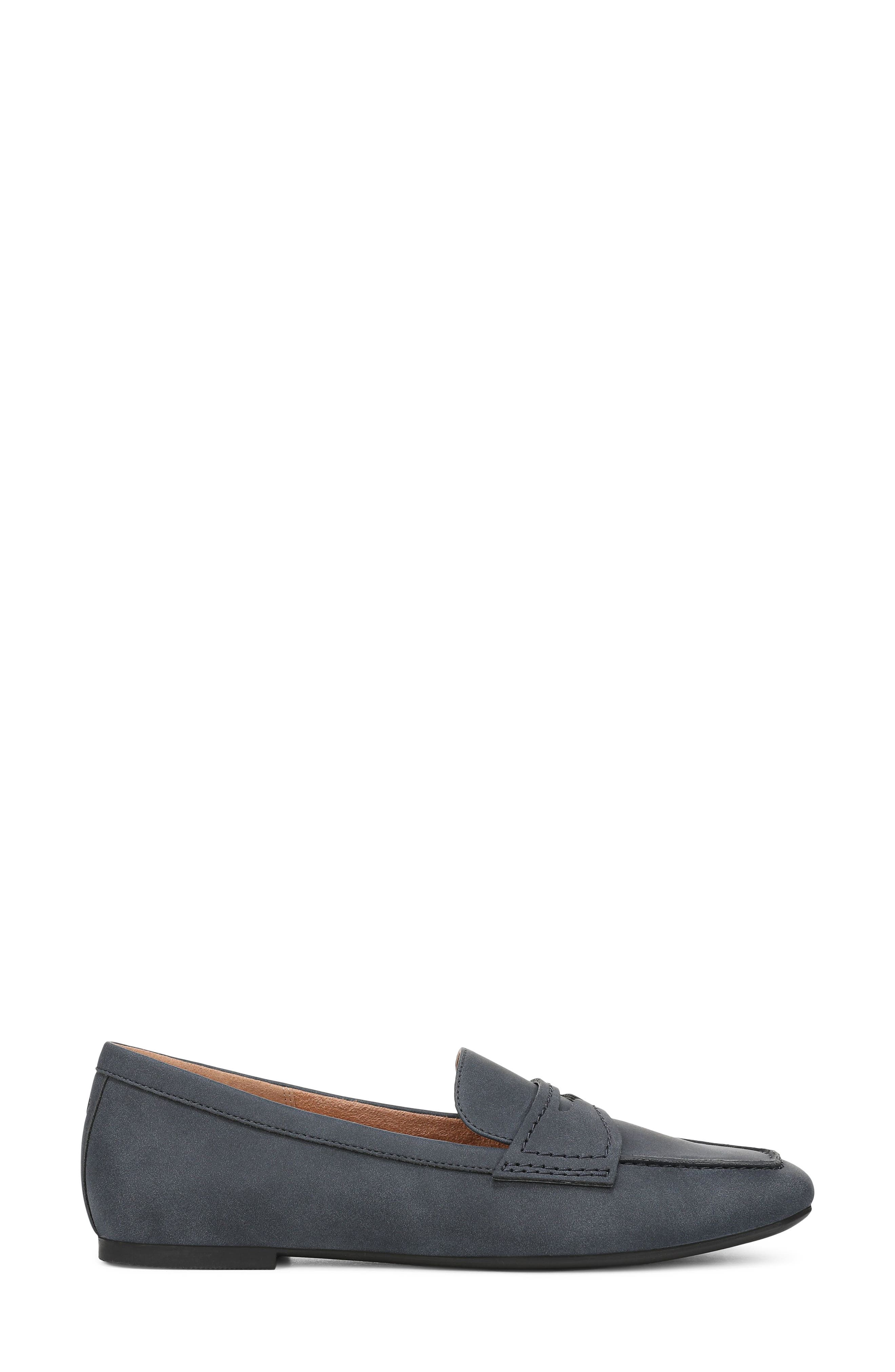 Halina Penny Loafer, Alternate, color, NAVY BLAZER