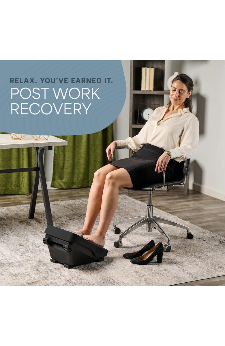 Lifepro VibraCare Foot Massager for Neuropathy Relaxing Calf and Foot with Heat Option, Alternate, color, Pro With Heat