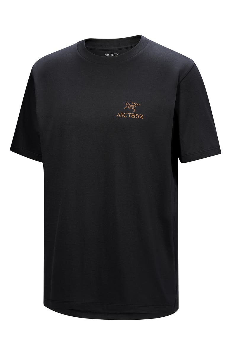 Arc'teryx Kragg Bird Worm Cotton Graphic T-Shirt, Alternate, color, 24K Black