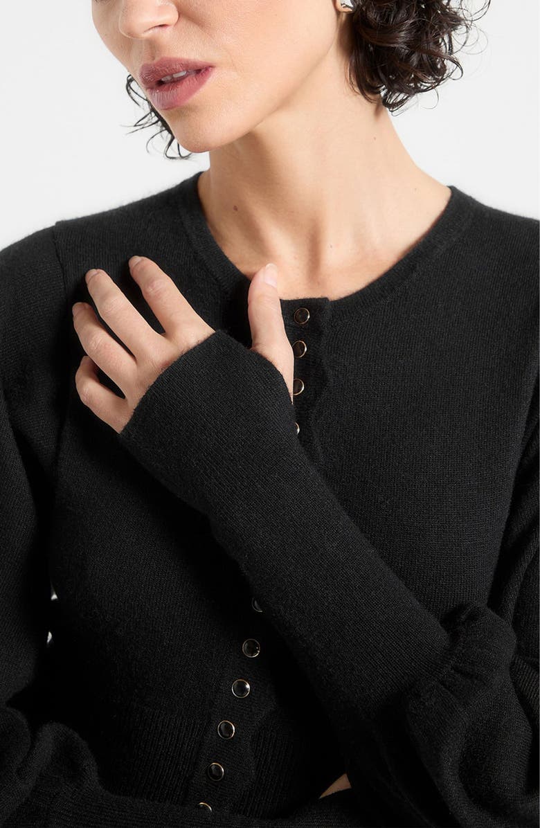 Manière De Voir Michele Knitted Scallop Hem Playsuit, Alternate, color, Black