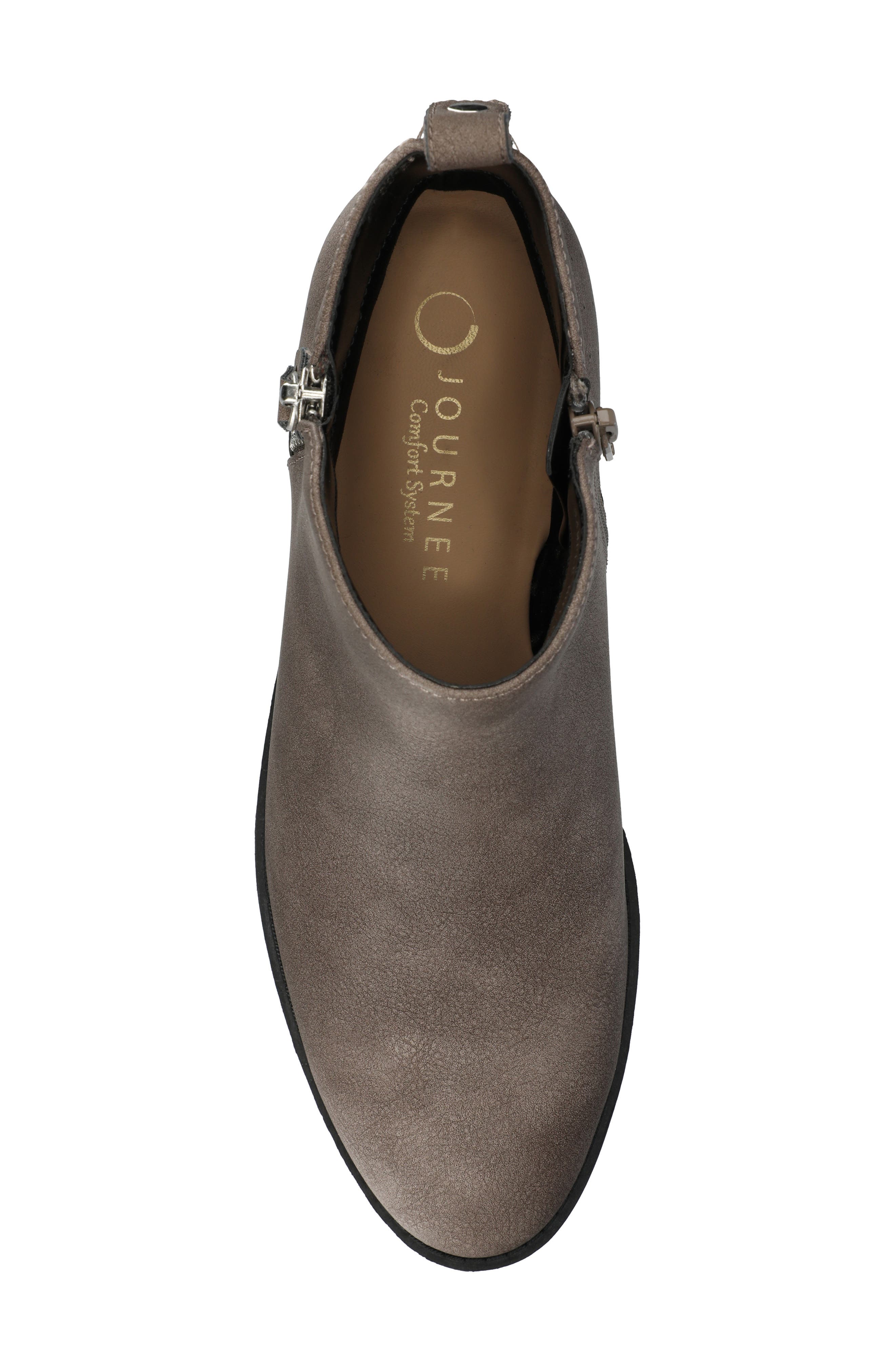 Ellis Round Toe Bootie, Alternate, color, VINTAGE/GREY