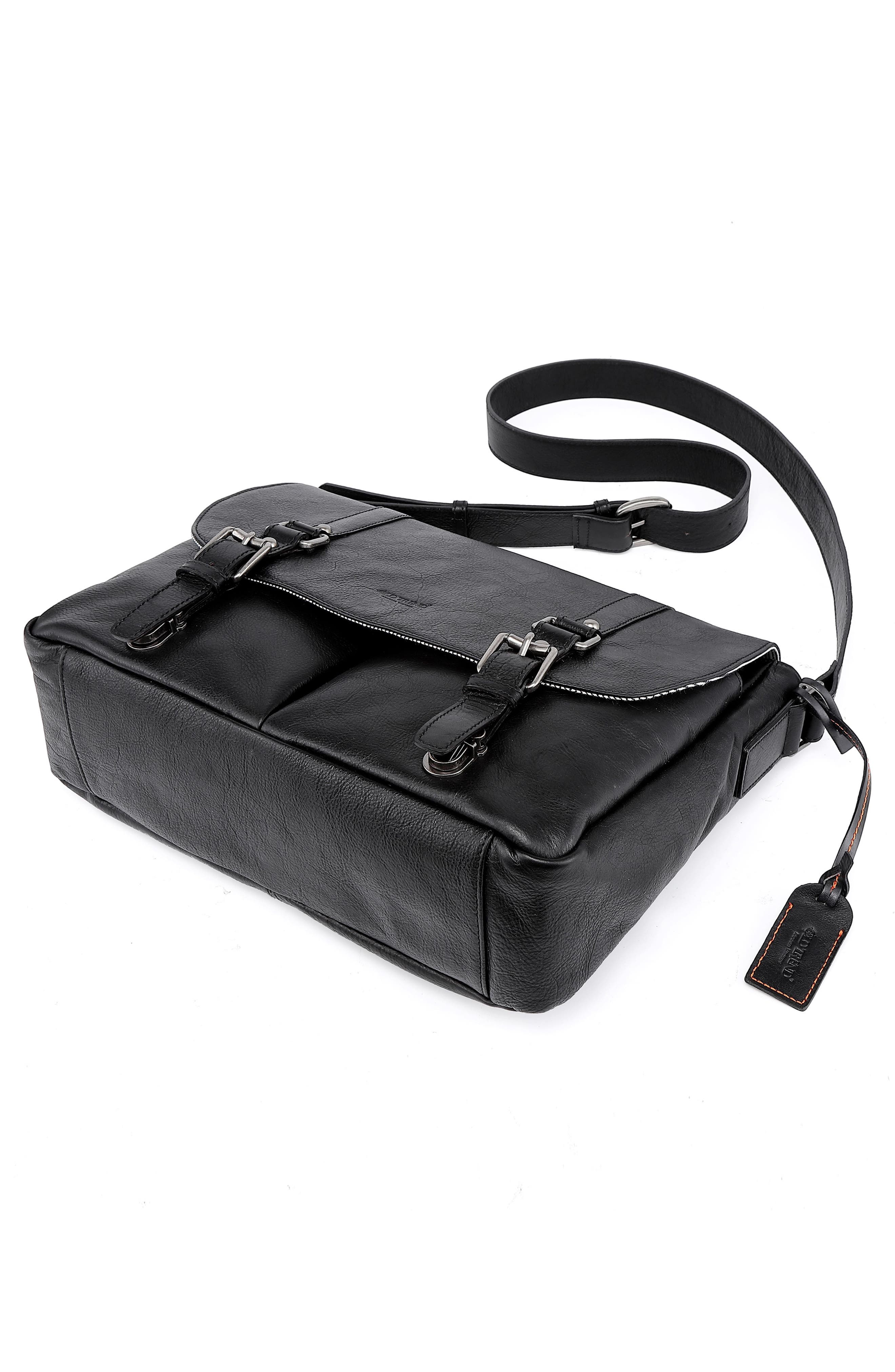 OLD TREND Moonlight Messenger Leather Shoulder Bag, Alternate, color, 