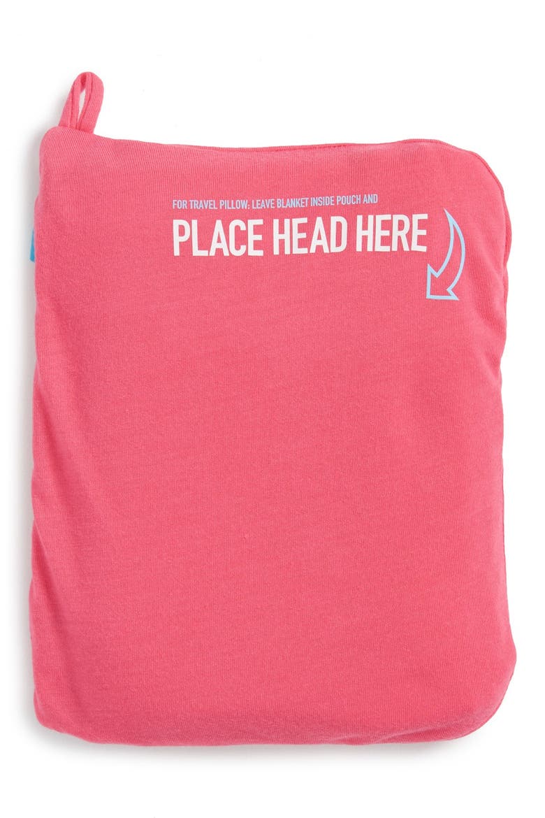 Travel Blanket, Alternate, color, PINK