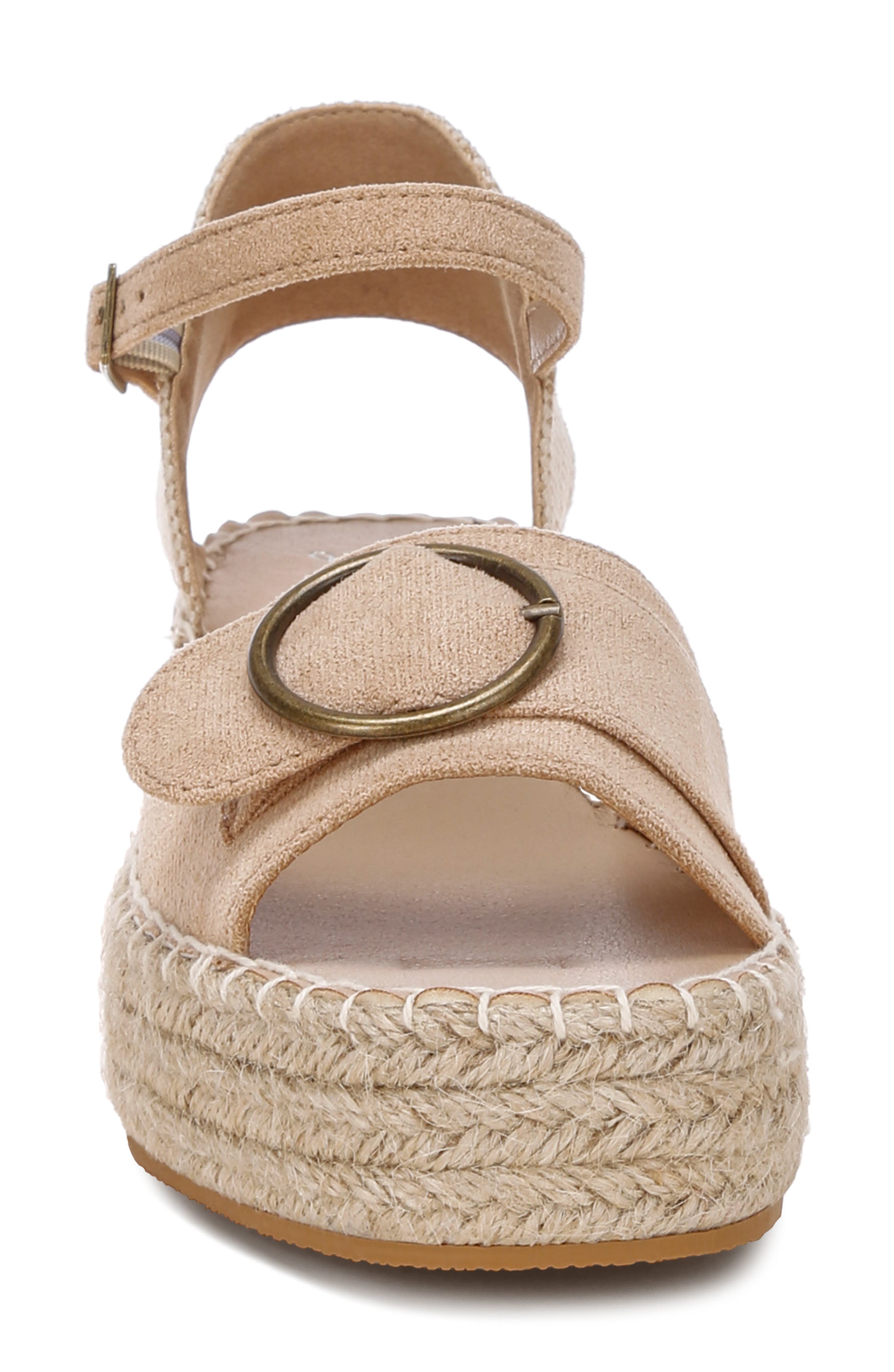 Amilta Platform Wedge Espadrille Sandal, Alternate, color, BEIGE