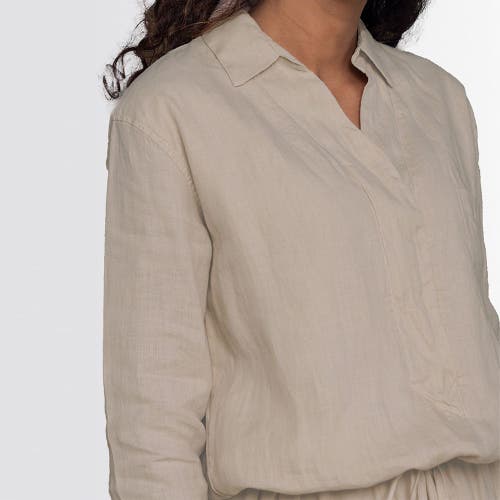 Reistor Meet Me By The Cliff Dress In Beige