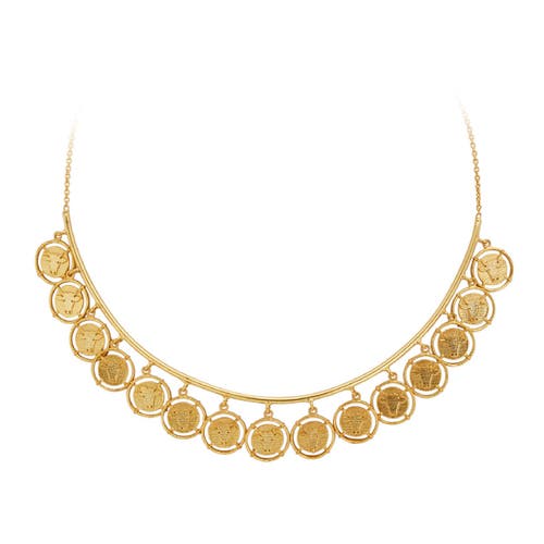 Dhwani Bansal Inka Collar in Gold Plated  product