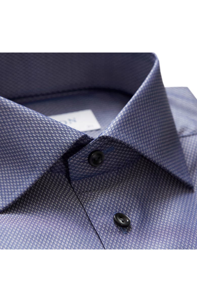 Eton Contemporary Fit Solid Dress Shirt, Alternate, color, 