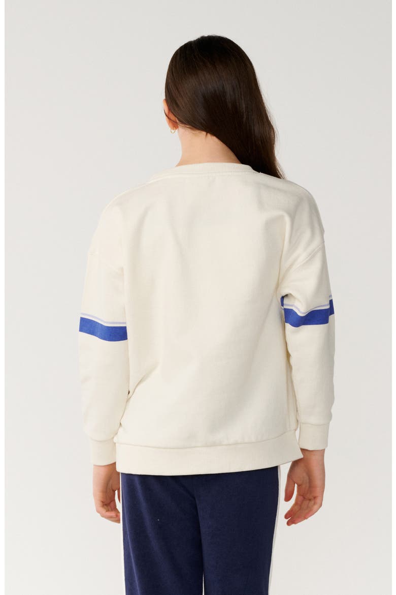 Kids' Dolphin Archive Crewneck Sweatshirt, Alternate, color, BONE
