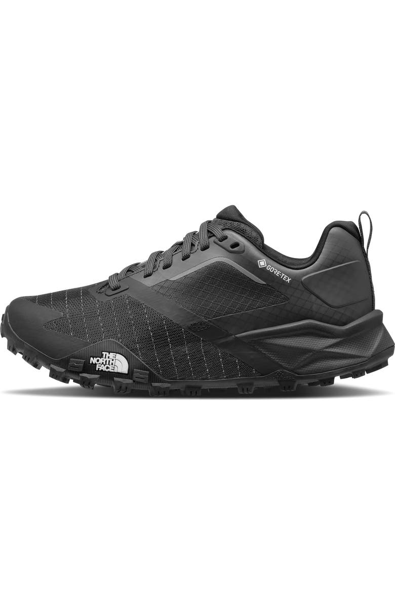 The North Face Offtrail TR Waterproof Gore-Tex<sup>®</sup> Trail Shoe, Main, color, Asphalt Grey Tnf Black