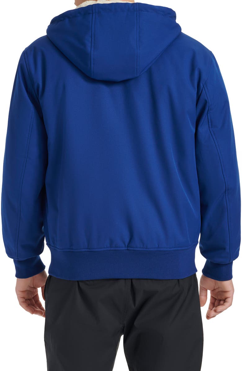 Champion Water Resistant Soft Shell Bomber Jacket, Alternate, color, Blue