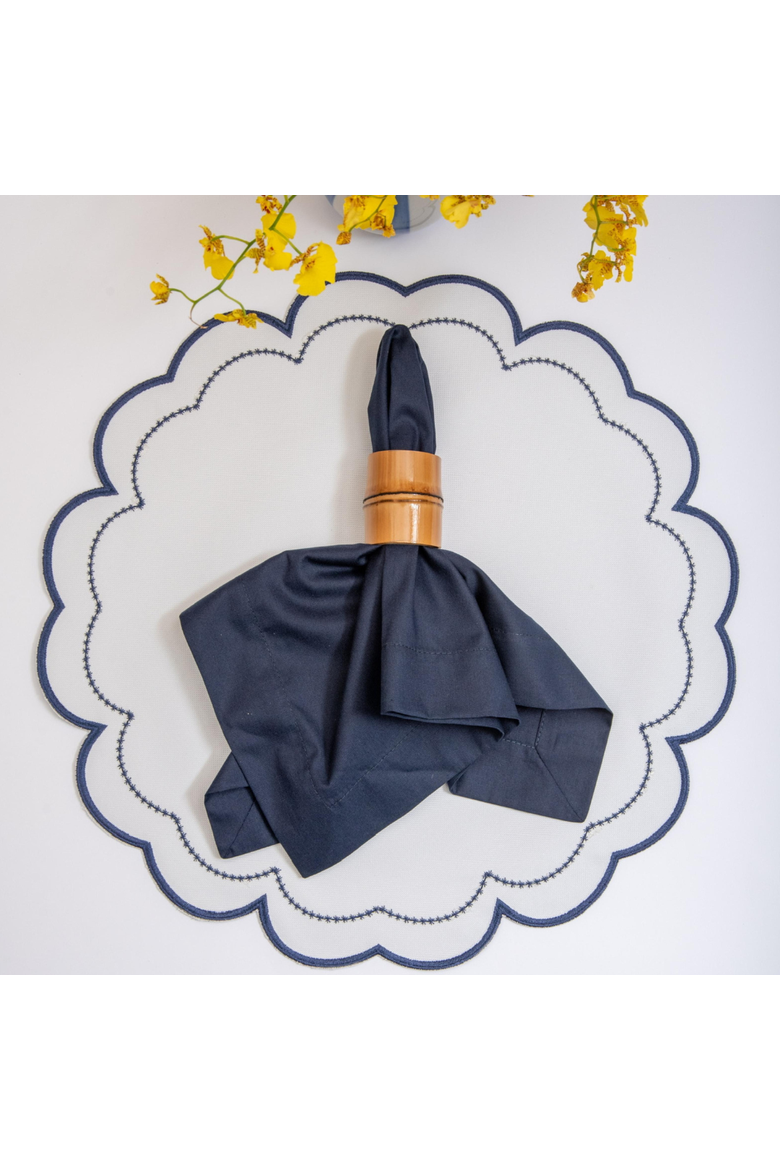 Victoria Placemat, Main, color, Navy