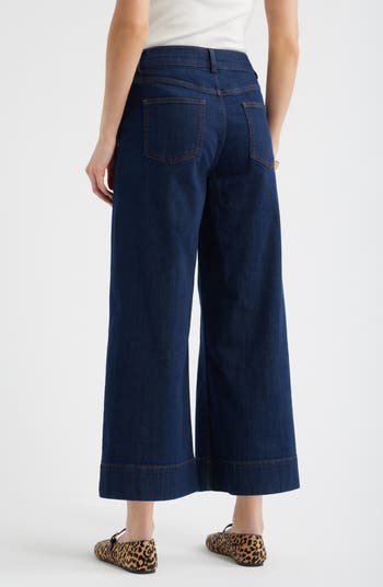 Wide Leg Crop Jeans