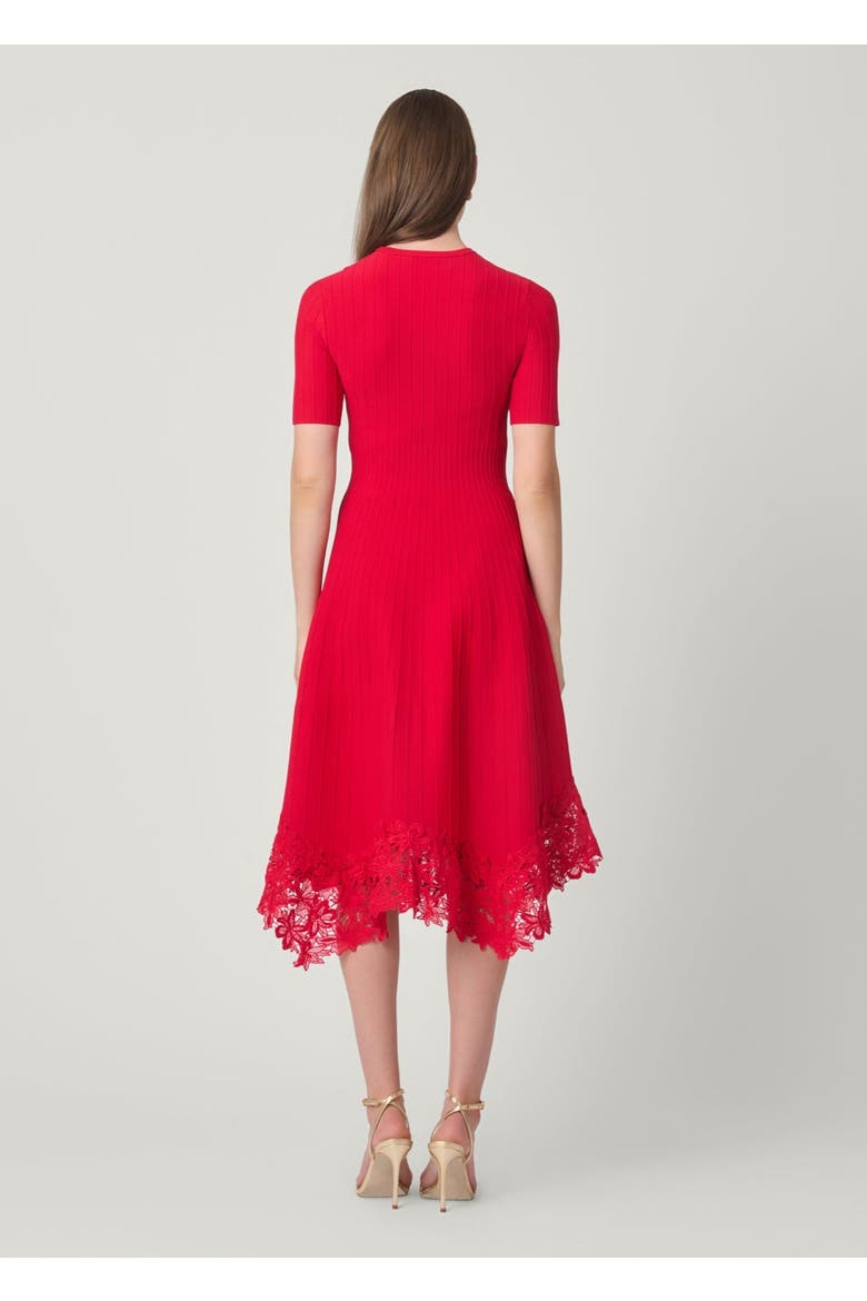 Shailene Courcheval Knit Dress, Alternate, color, Cherry