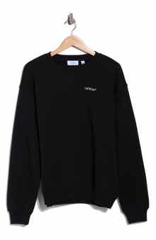Off-White Embroidered Crewneck Sweatshirt