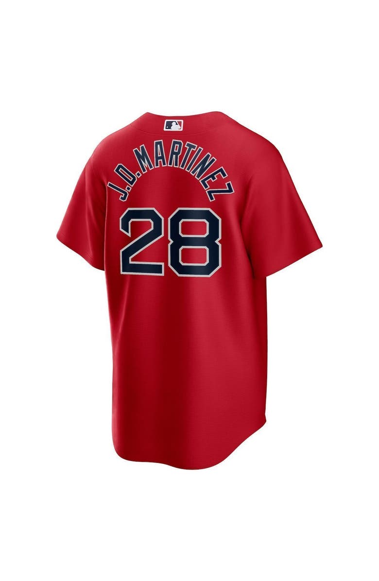 Nike Men's Nike J.D. Martinez Red Boston Red Sox Alternate Replica Player Name Jersey, Alternate, color, 
