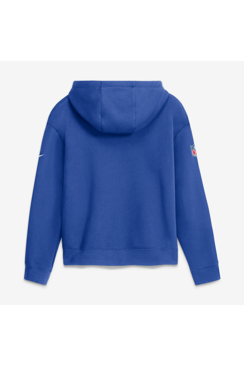 Women's Nike Royal Los Angeles Rams Club Fleece Hoodie, Alternate, color, Royal