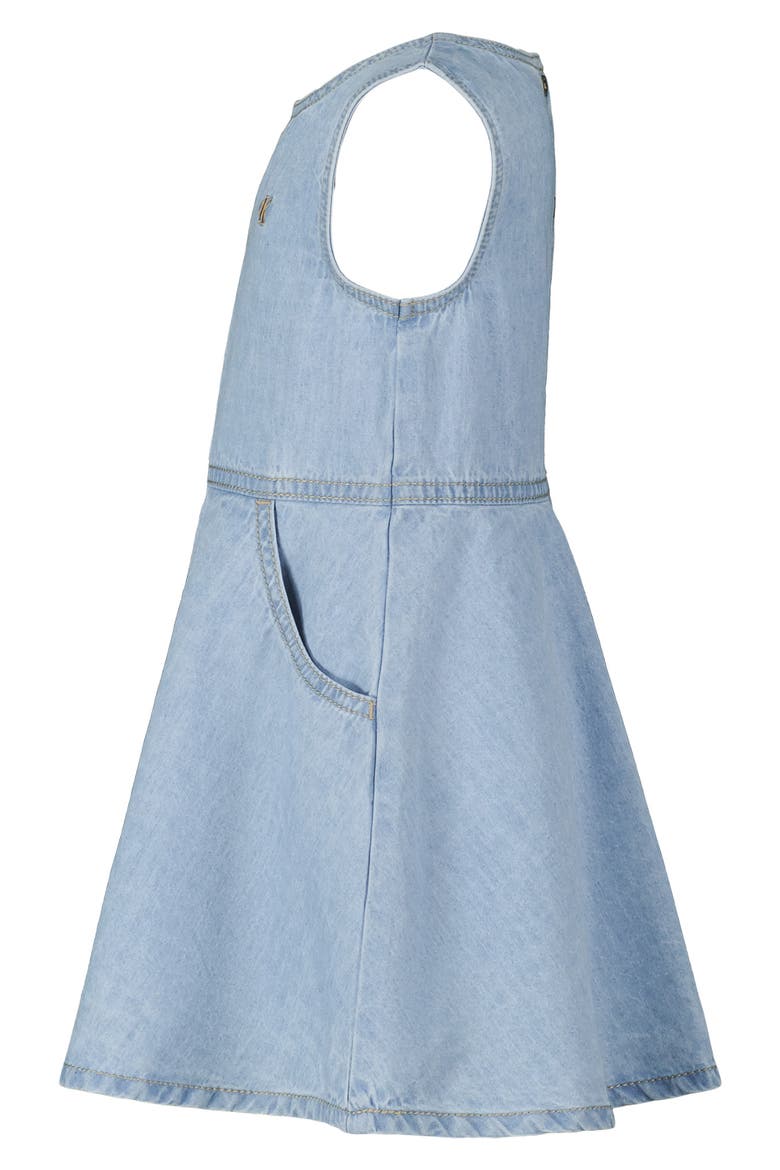 Kids' Denim Dress, Alternate, color, DENIM