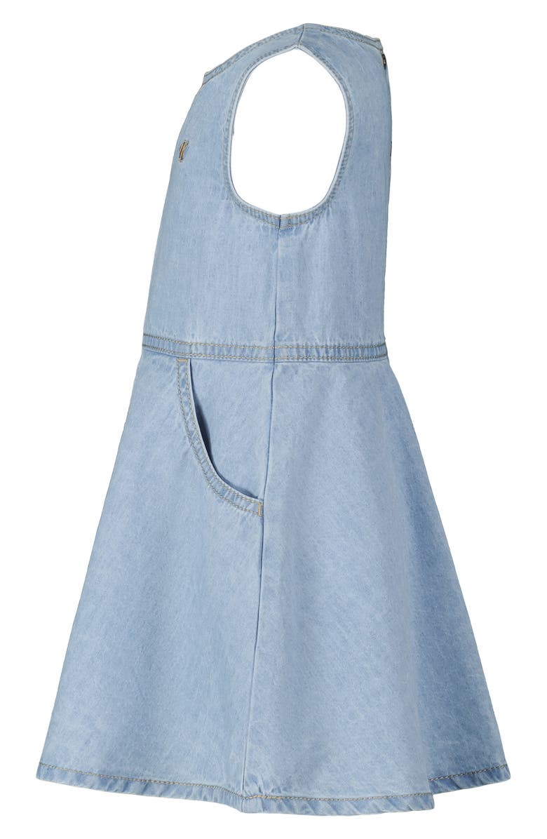 Calvin Klein Kids' Denim Dress, Alternate, color, Denim