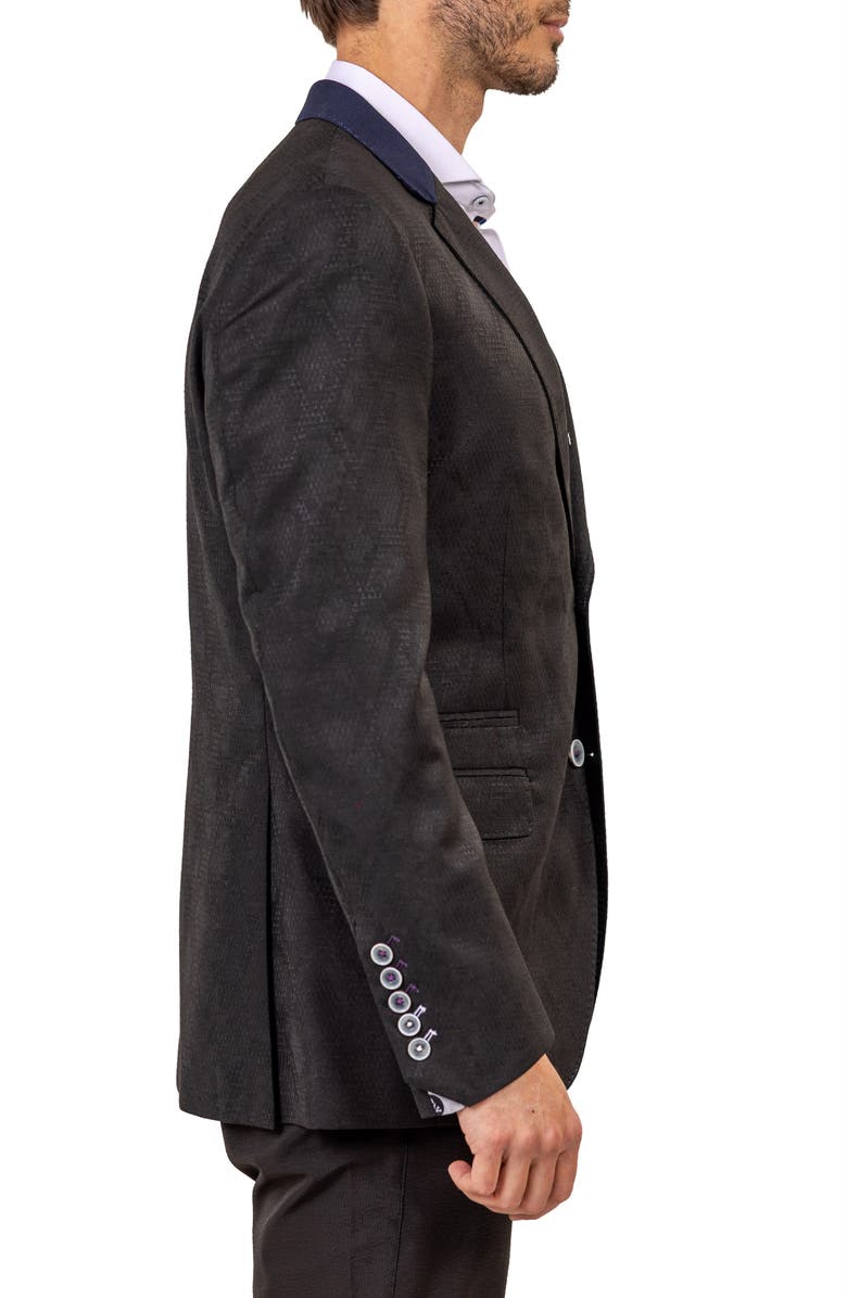 Maceoo Socrate Ascension Sport Coat, Alternate, color, Black