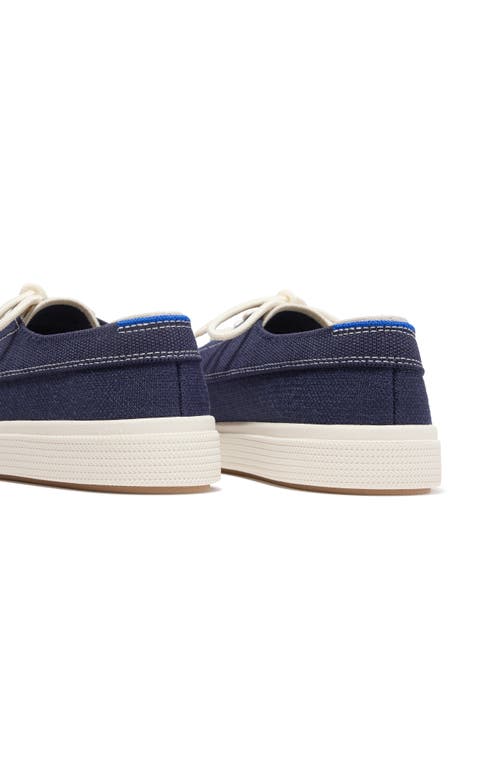 Rothys Rothy's The Ravello Boat Shoe In Nautical Navy