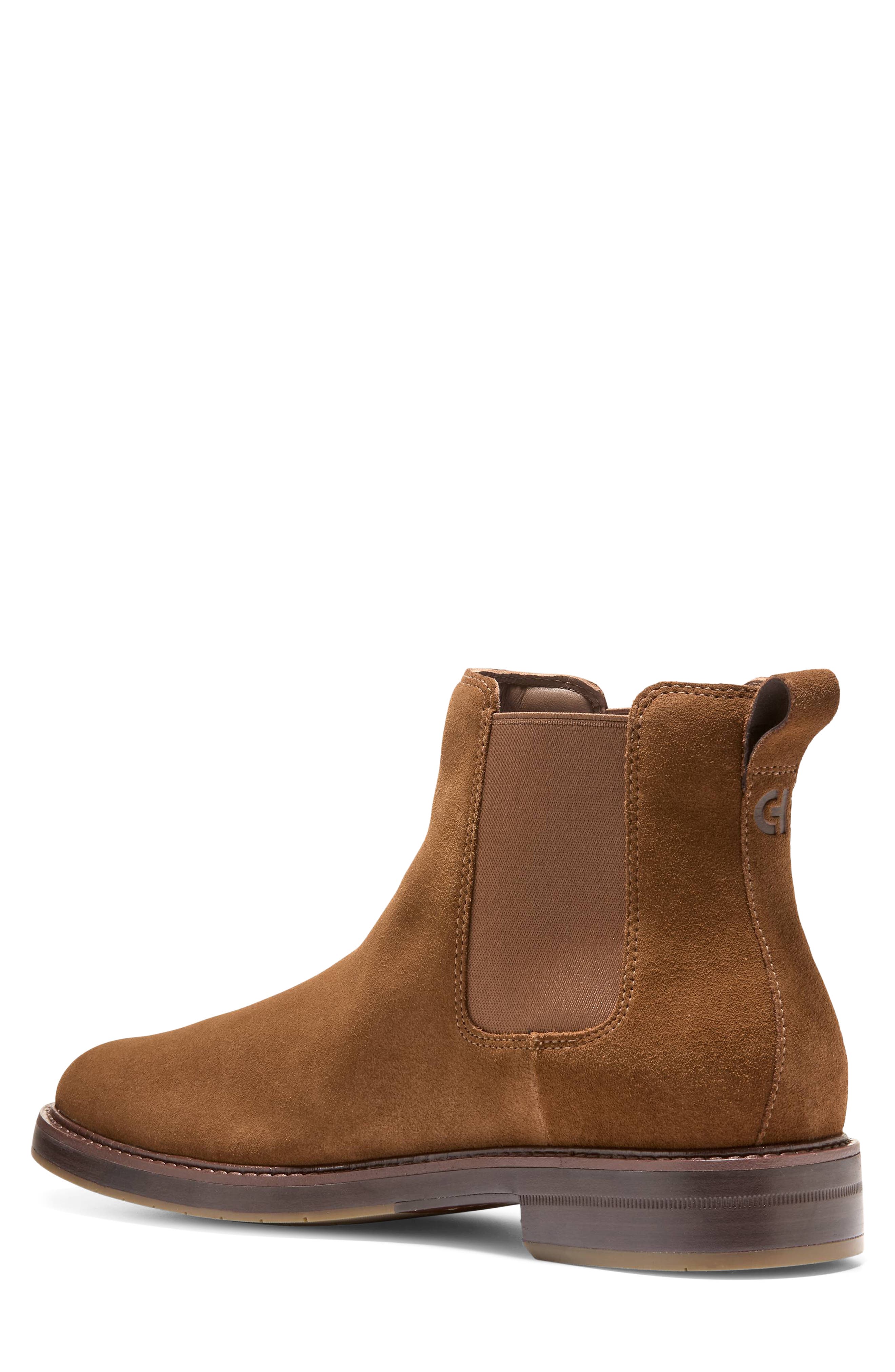 Cole Haan Judson Grand Chelsea Boot, Alternate, color, Spiced Brown Suede