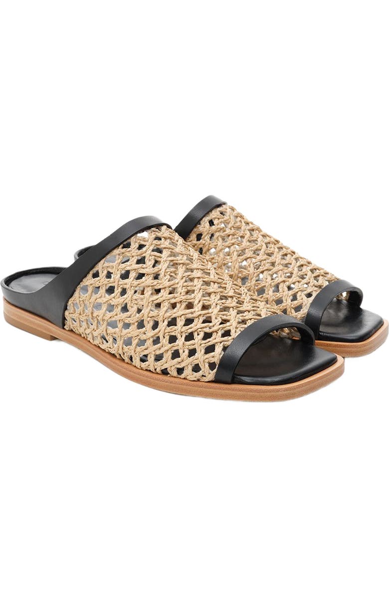Daniella Shevel Alba Sandal, Alternate, color, Black