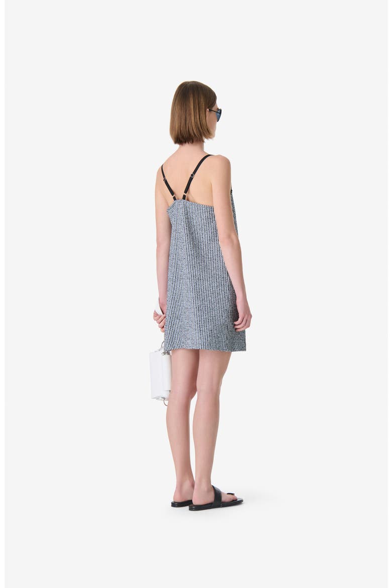 Pima Mini Dress, Alternate, color, SKY BLUE / BLACK / WHITE