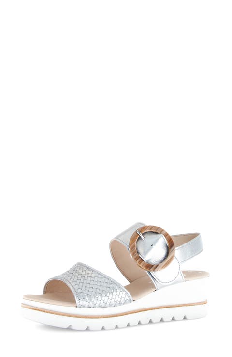 Lug Sole Quarter Strap Sandal (Women)