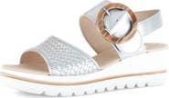 Gabor Lug Sole Quarter Strap Sandal