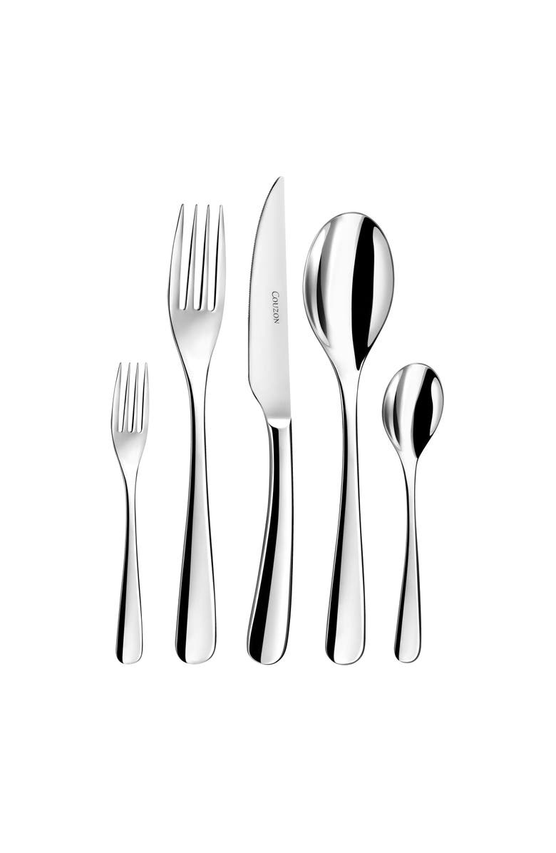 Couzon Haikou 5 Piece Place Setting, Main, color, Stainless Steel