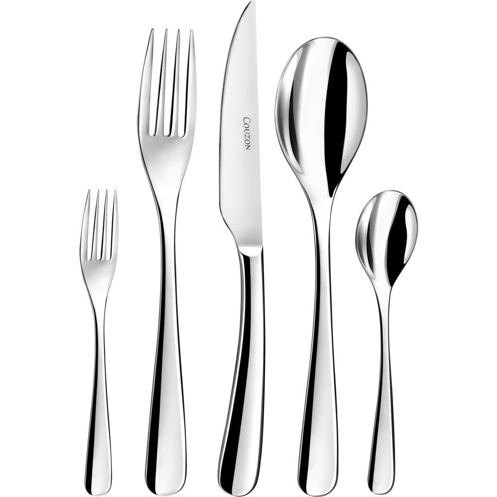 Couzon Haikou 5-piece Flatware Set In Stainless Steel