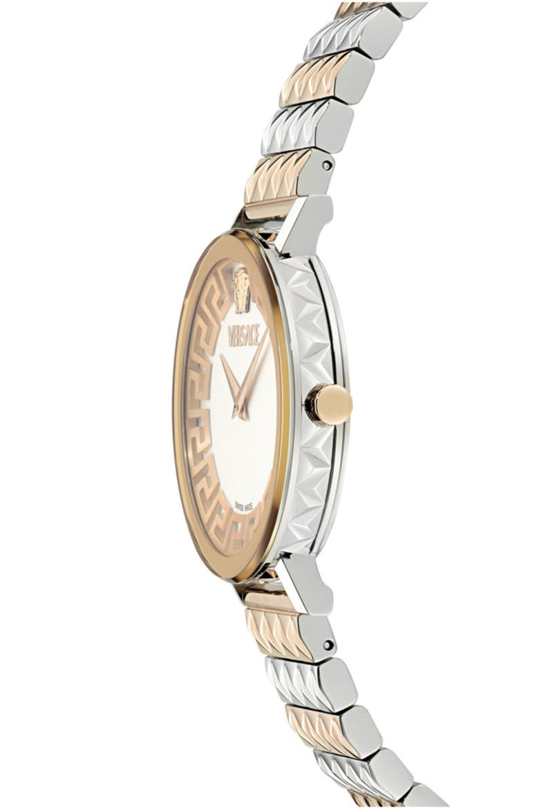 Daedalus Two Tone Bracelet Watch, Alternate, color, TWO TONE
