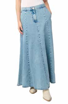 BLANKNYC A-Line Denim Skirt