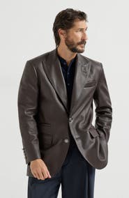 Brunello Cucinelli Calfskin blazer