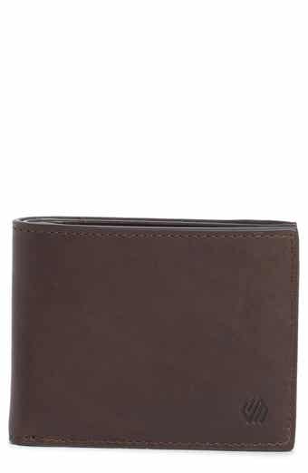 Johnston & Murphy Waxy Leather Billfold Wallet