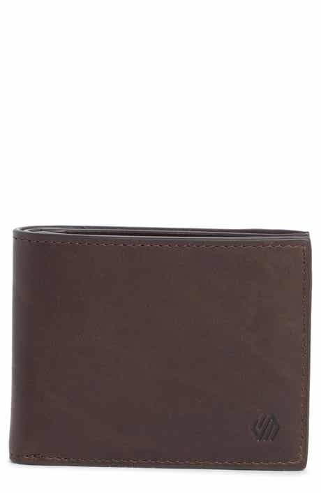 Johnston & Murphy Waxy Leather Billfold Wallet