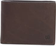 Johnston & Murphy Waxy Leather Billfold Wallet