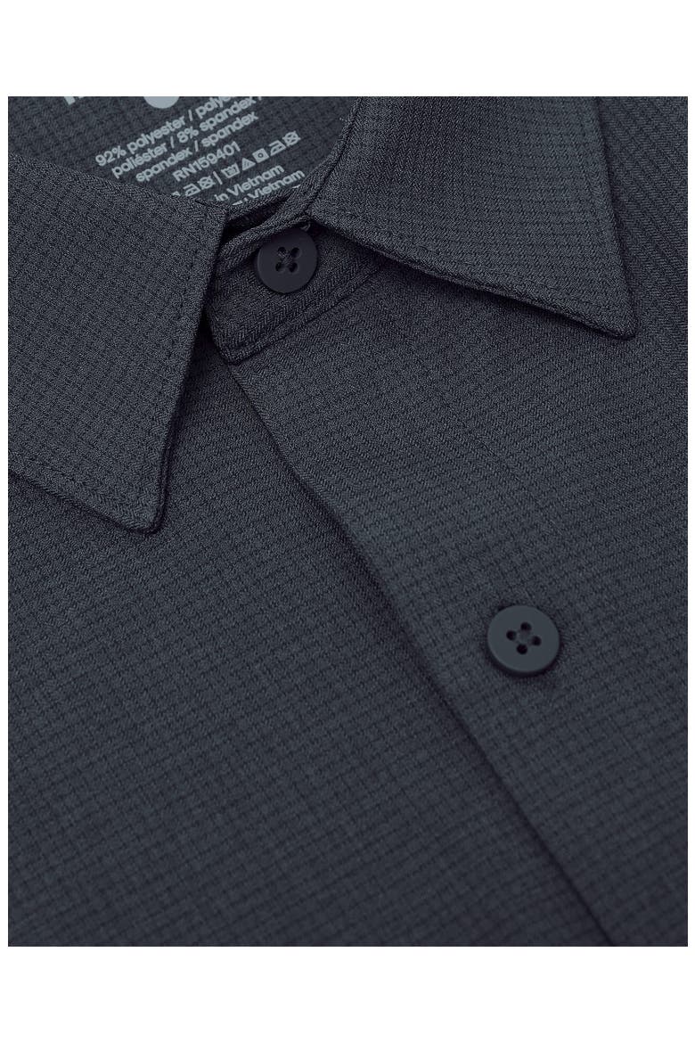 Short Sleeve Ripstop Commuter Shirt, Alternate, color, CHARCOAL GREY