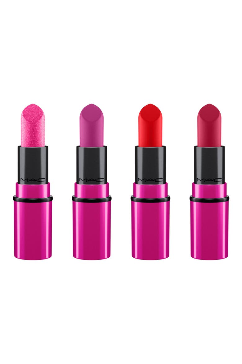 MAC Shiny Pretty Things Bright Mini Lipstick Kit, Alternate, color, NO COLOR