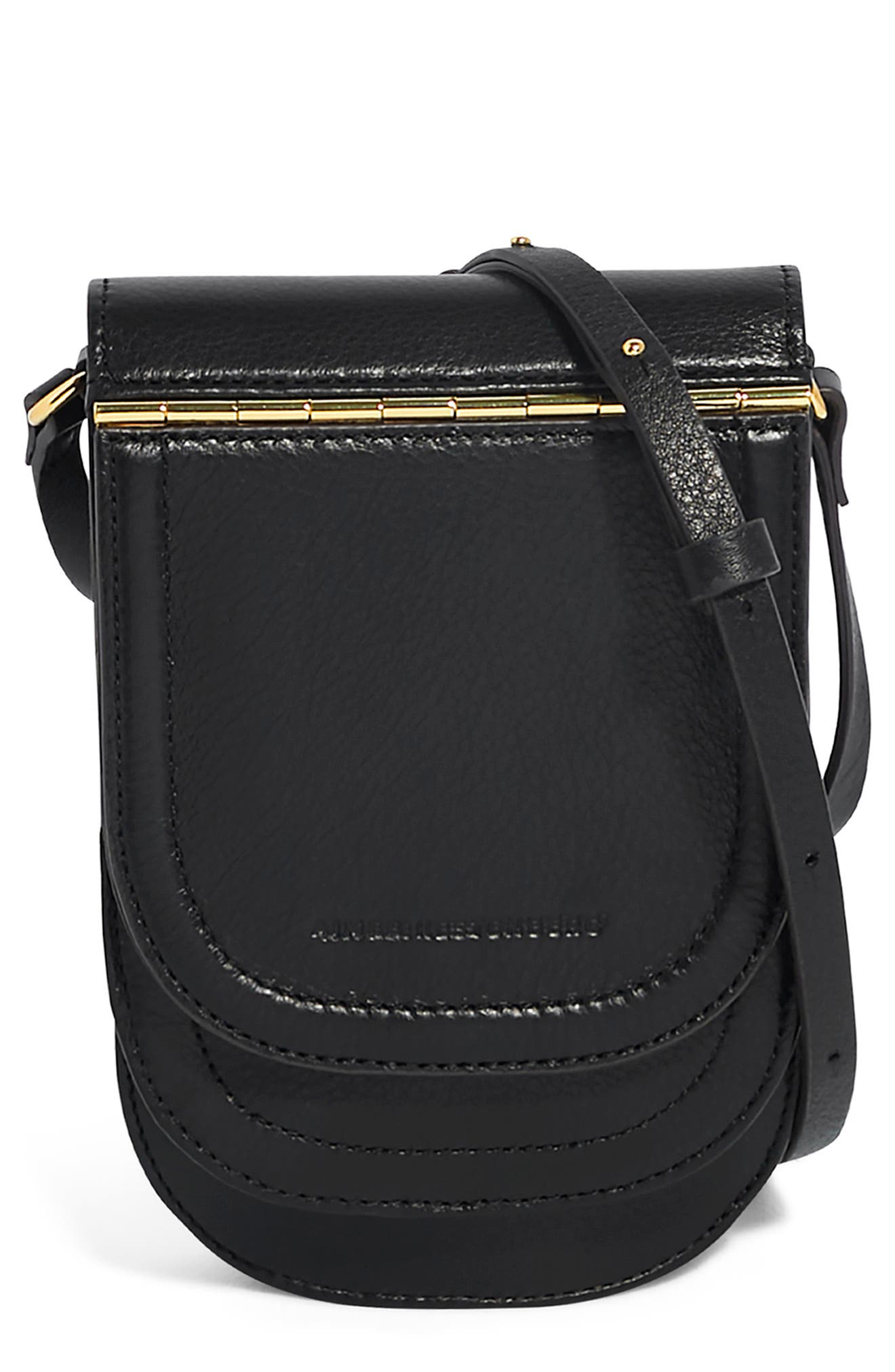 Aimee Kestenberg Chit Chat Leather Phone Crossbody Bag, Main, color, 