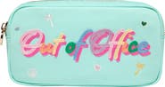 Stoney Clover Lane Small Out of Office Embroidered Nylon Pouch