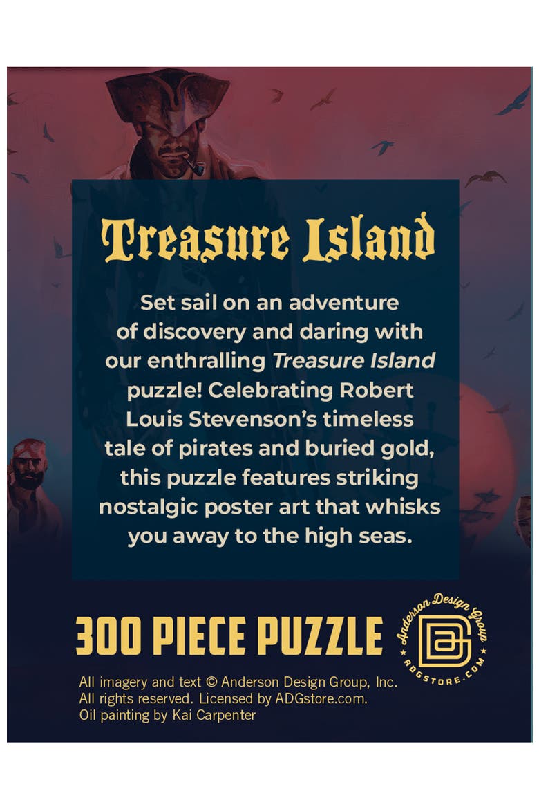 Treasure Island 300 Piece Jigsaw Puzzle, Alternate, color, Multicolor