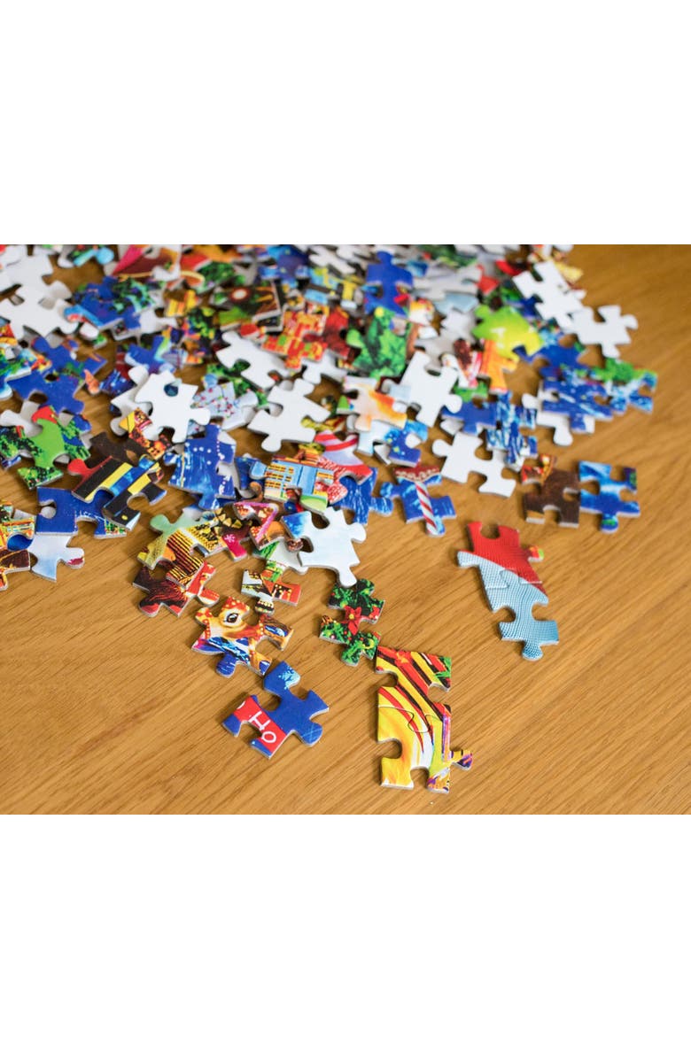 Toynk Santa's Coming to Town Christmas Holiday 1000 Piece Jigsaw Puzzle, Alternate, color, Multi-Color