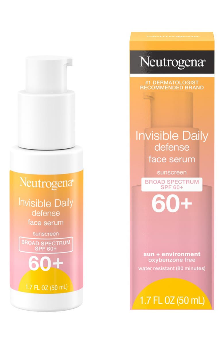 NEUTROGENA Invisible Daily Defense Face Serum SPF 60+, Alternate, color, 